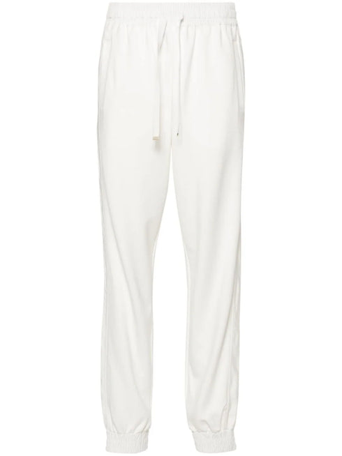 side-stripes jersey track pants